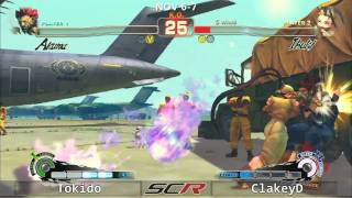 Socal Regionals 2010  SSF4 Top 8  Losers  Tokido vs ClakeyD [upl. by Kreiker]