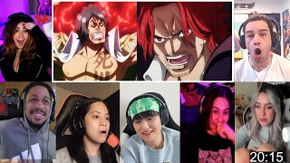 Shanks Haki vs Greenbull  One Piece episode 1082 REACTION [upl. by Aciruam410]