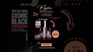 Hurry to Grab MAYBELLINE New York Lash Sensational Sky High Mascara [upl. by Yehudit438]