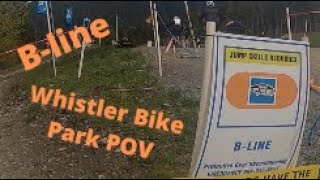 Bline  Whistler Bike Park POV [upl. by Eihtur]