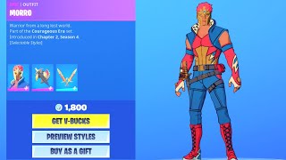 NEW COMIC BOOK Skins Item Shop Fortnite Battle Royale [upl. by Alah181]