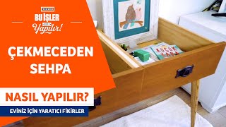 Çekmeceden Sehpa Nasıl Yapılır  Tekzen [upl. by Wu]