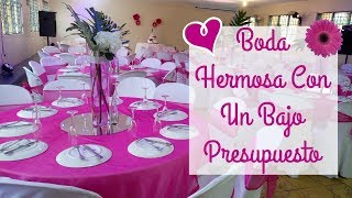 5 Tips Para Decorar Una Boda Con Poco Presupuesto [upl. by Acemaj]