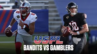 USFL Extended Highlights Tampa Bay Bandits vs Houston Gamblers  Week 3  USFL Highlights [upl. by Ecneps933]