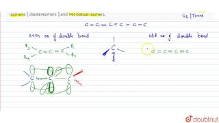 Give the name and structure of the lowest molecular mass cumulative polyene that shows only geom [upl. by Huntlee921]