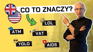 🇬🇧🇺🇸 YOLO ATM LOL  co oznaczają najpopularniejsze angielskie skrótowce [upl. by Eenram]