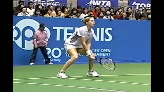 Monica Seles vs Ai Sugiyama Tokyo 2003 R2 🆕 [upl. by Lallage]