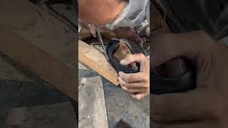 Making penny loafers with high arch custommade bespoke handmade leathercraft diy shorts usa [upl. by Drawyah977]