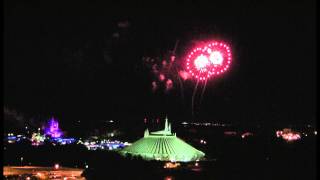 Walt Disney Worlds 40th Anniversary Fireworks Show [upl. by Aisyat]