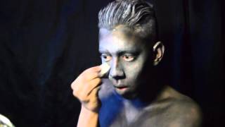 NYX FACE AWARDS ENTRY 2016 STATUE MAKEUP TUTORIAL  CHRISTOPHER MARTE [upl. by Hulbig]