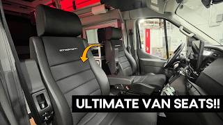 Ultimate Campervan Seats ScheelMann seats for Ford Transit van conversion [upl. by Aihsiym]