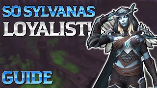 SO Sylvanas Loyalist werden amp Extra Content bekommen  Guide [upl. by Sleinad]