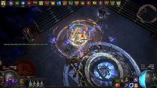 Post nerf PoE 325 Test  Charge Stacker Penance brand Inquisitor  Uber Cortex [upl. by Inami]