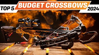 Top 5 BEST Budget Crossbow You can Buy Right Now 2024 [upl. by Yvad]