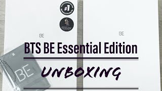 ♡ Распаковка альбома BTS BE Essential Edition  BTS BE Essential Edition Unboxing ♡ [upl. by Ardnala]