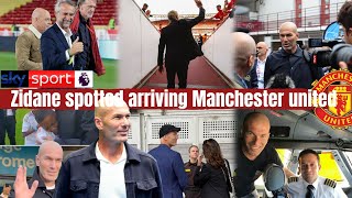 ✅🔥💯ZIDANE SPOTTED AT MANCHESTER UNITED MEETING WITH OWNERS ON FUTURE PLANS✅🔥💯 [upl. by Ynnus842]