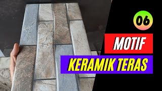 Contoh motif keramik untuk teras rumah  Desain rumah terbaru [upl. by Anjela]