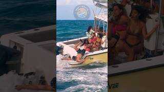 Weavy boat ride in Miami shortvideo shorts [upl. by Jodoin]