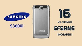 Samsung S3600i  İnceleme [upl. by Dolf]