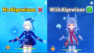 When you realize Sigewinne is the new underwater Meta [upl. by Angeline289]