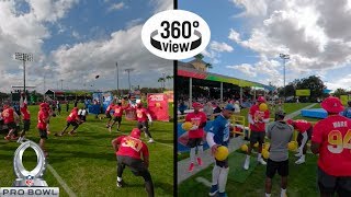 Pro Bowl Skills Showdown AllAccess in 360º [upl. by Ansell583]