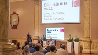 Biennale Arte 2024  Presentation in International Sign IS [upl. by Brosy]