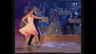 André Rieu is dancing the Ländler with Barbara Wussow [upl. by Charlet]