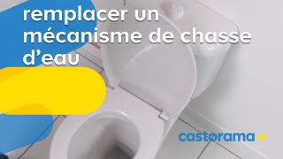 Remplacer un mécanisme de chasse deau Castorama [upl. by Holden]