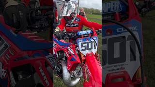 Starting a 2024 CR500 2 Stroke dirtbike [upl. by Rubliw]