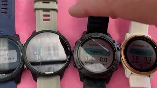 Swimming Report Garmin Forerunner 955 vs Garmin Forerunner 935 vs Fenix 6 Pro vs Fenix 6S Pro Watch [upl. by Eocsor]