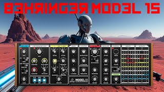 Behringer Model 15  Speedrun Techno Live with Roland TR909 [upl. by Hplodur171]