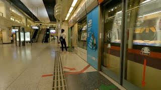 Singapore MRT ride from Farrer Park to Boon Keng train station [upl. by Aitra]