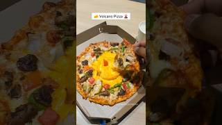 Cheese Volcano Pizza ❌ New Scam ✅ youtubeshorts foodie [upl. by Ardnama831]