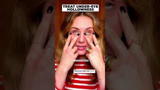 Under Eye Hollows Try This 👌🏻 ageless aginggracefully naturalbeauty faceexercise faceyoga [upl. by Nerb]