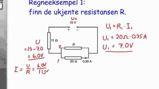 Elektrisk strøm spenning og koblinger [upl. by Harhay192]