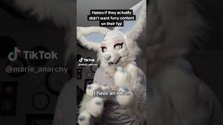 Orr maybe their not smart enough 😂 furry furries fursuit viral tiktok fyp shorts [upl. by Wengert]