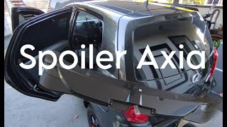 AXIA pasang spoiler AGYA TRD [upl. by Normie224]