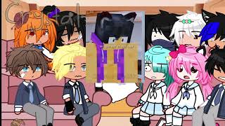 Aphmau and her friends from pdh react to Aphmau and Aaron present self Part 2 [upl. by Mike619]