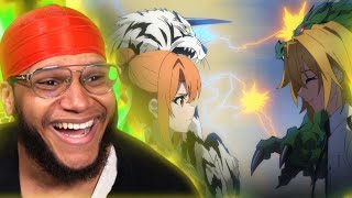 UNEXPECTED BATTLE LMAO  WISTORIA WAND AND SWORD Ep 8 REACTION [upl. by Nahtad]