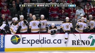 BruinsCanadiens Game 3 Highlights 41811 1080p HD [upl. by Willetta]