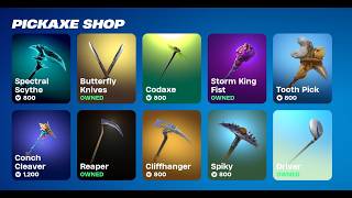 PICKAXE SHOP BRINGS BACK STORM KINGS FIST Fortnite Item Shop 13th July 2024 [upl. by Adriell486]