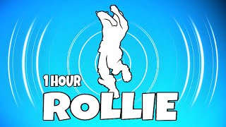 FORTNITE ROLLIE EMOTE AYO amp TEO  ROLLIEROLEX 1 HOUR [upl. by Grenier]