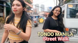 TondoManila Philippines Virtual Walking Tour [upl. by Hanser]