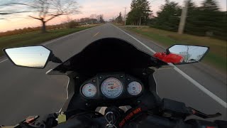 Top Speed Run  2011 Kawasaki Ninja 250R SE [upl. by Willi]