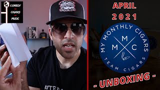 My Monthly Cigars April 2021 Cigar Club Unboxing [upl. by Helene]