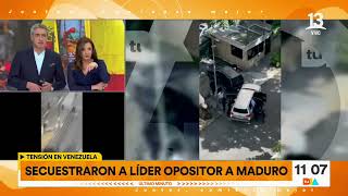 Secuestran a líder opositor de Maduro [upl. by Garretson]