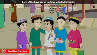 Idgah English Moral Story in Hindi animated explainedNCERT 8th std lesson [upl. by Friedland457]