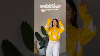 Meesho winter wear haul youtubeshorts shorts meeshofinds [upl. by Akimrehs]