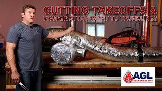 Cutting takeoffs and proper attachment to trunklines Mechanical Training  104 [upl. by Lifton6]