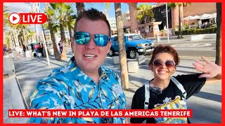 ❗️❗️live New In Tenerife How Busy Is It Las Americas Golden Mile 2023 [upl. by Smeaj]